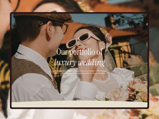Lumene - Framer Website Template for Wedding and Event Planners