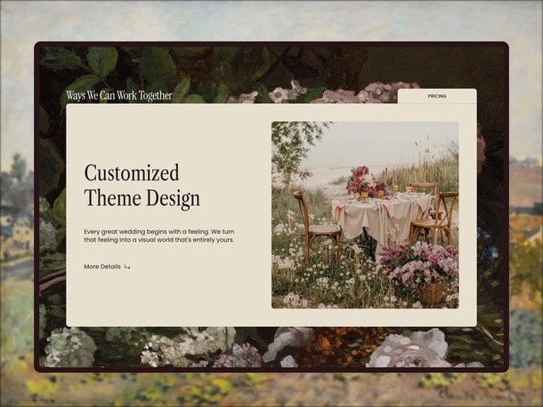 Lumene - Framer Website Template for Wedding and Event Planners